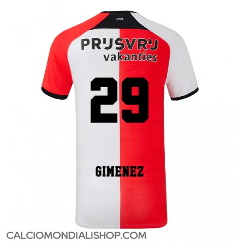 Maglie da calcio Feyenoord Santiago Gimenez #29 Prima Maglia 2024-25 Manica Corta